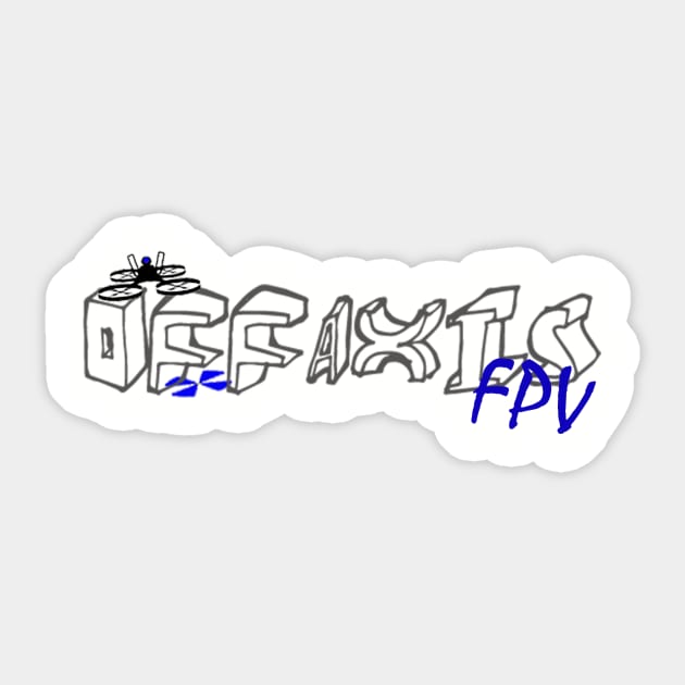 Off Axis oldschool Sticker by FPV YOUR WORLD